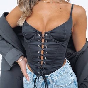 White Fox Boutique Corset Top